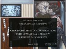 Gallery conversation between artist Chloe Chiasson...