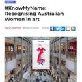 #KnowMyName: Recognizing Australian Women in Art