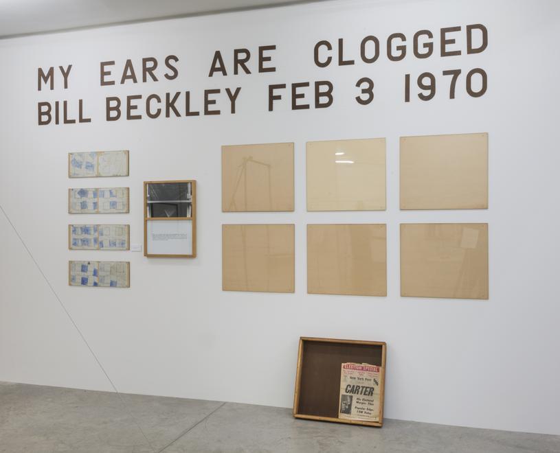 The Accidental Poet - Bill Beckley—1968-1978 - Exhibitions
