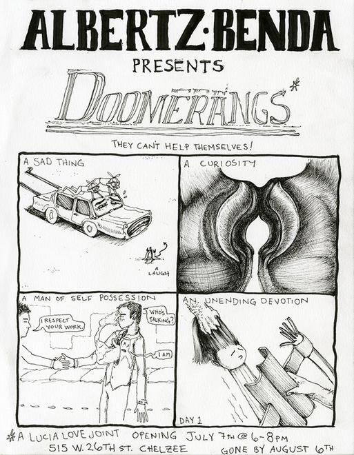 Lucia Love: Doomerangs - Exhibitions