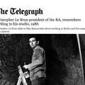 Christopher Le Brun, President of the RA, remember...