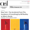 New York: The Accidental Poet (The Avoidance of Ev...