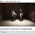 Agatha Snow's "Coyote Ugly" at Albertz Benda