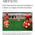 Giant Yayoi Kusama at the Armory Began as a Sketch...