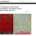 Review: Christopher Le Brun at the Gallery at Wind...