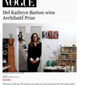 Del Kathryn wins Archibald Prize