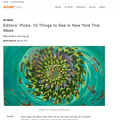 Art World Editors’ Picks: 10 Things to See in Ne...