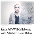 Sarah Jaffe Will Collaborate With Artist Jen Ray a...