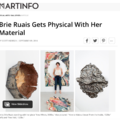 Brie Ruais Gets Physical with Her Material