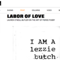 LABOR OF LOVE LAUREN O’NEILL-BUTLER ON THE ART O...