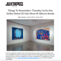 Thing to Remember: Timothy Curtis has Stellar Debu...