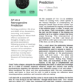 Tsibi Geva: Art as a Retrospective Prediction