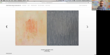 Artist Christopher Le Brun and Matthew Hargraves,...