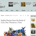 Sophia Narrett Sews the Seeds of Love, One Thread...