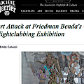 Art Attack at Friedman Benda's Glamorous Nightclub...