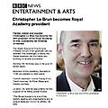 Christopher Le Brun becomes Royal Academy presiden...
