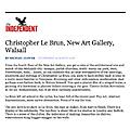 Christopher Le Brun, New Art Gallery, Walsall