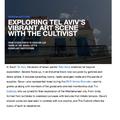 Exploring Tel Aviv's Vibrant Art Scene With The Cu...